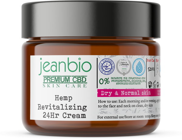 Jeanbio Hemp Revitalizing 24HR cream
