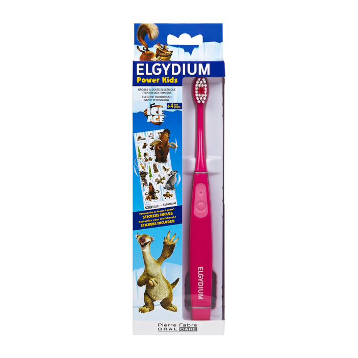 Power Kids Ice Age Pink Ηλεκτρική Οδοντόβουρτσα